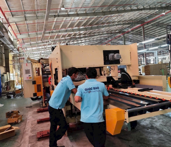 Lắp máy in SHINKO Nhật Bản 